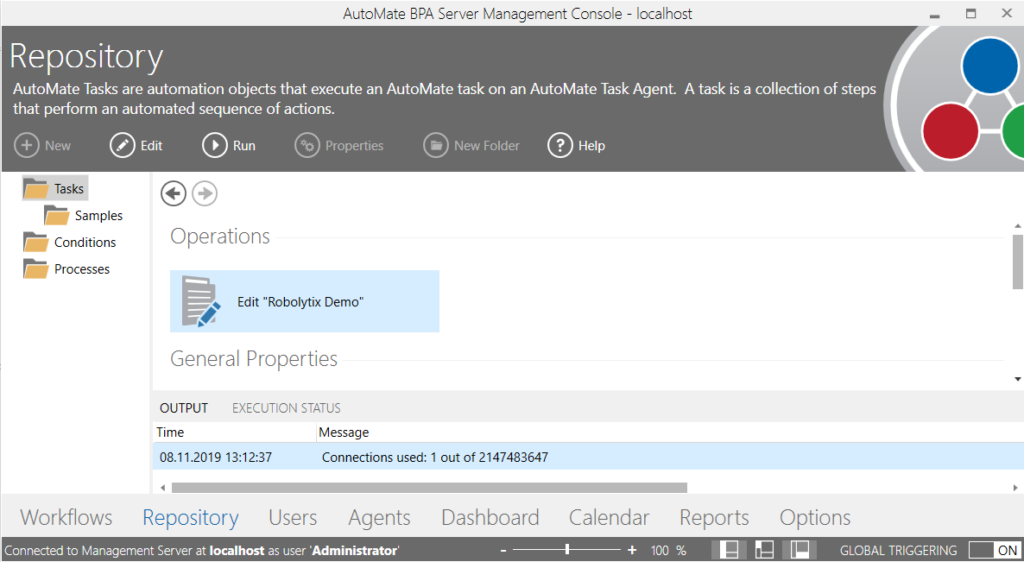 Imported Robolytix Demo task into repository